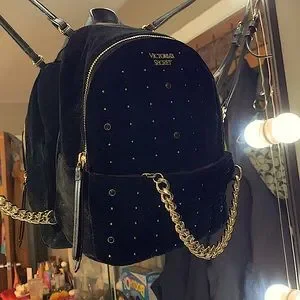 【PORTERNA】Hidden velvet backpack Victoria's Secret | Bags | Victoria Secret Velvet Mini